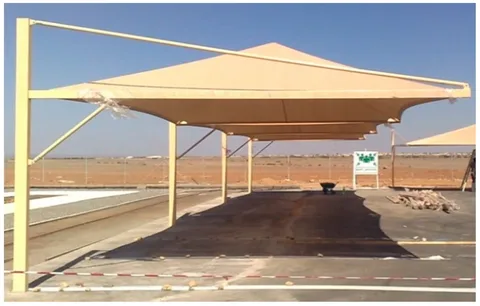 نظام مظلات السيارات بالخبر