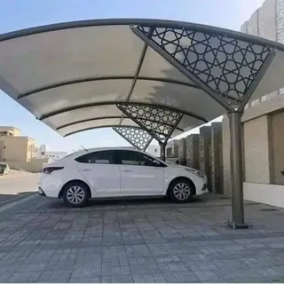 نظام مظلات حديثة للسيارات داخل الخبر