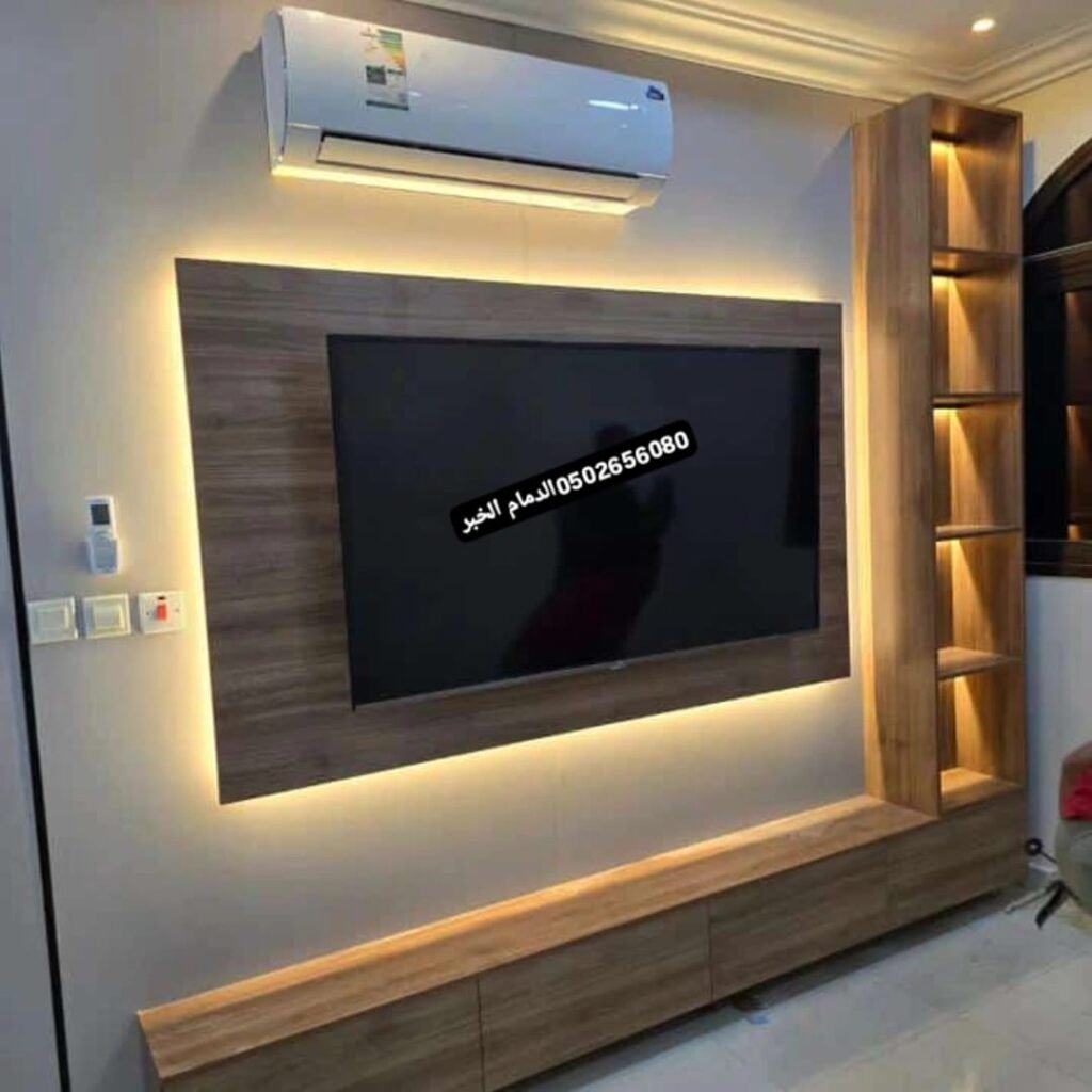 افكار ديكورات شاشات بالخبر
