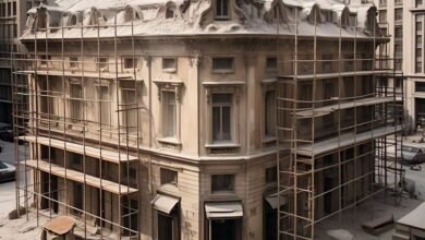 ترميم مباني داخل الخبر