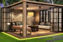 مظلات حدائق منزلية بالخبر