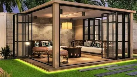 مظلات حدائق منزلية بالخبر