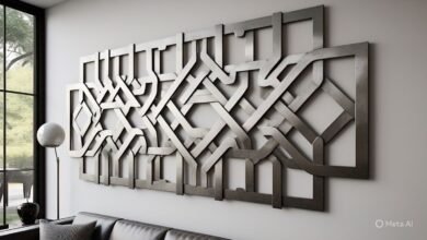 ديكور استيل جدران بالخبر