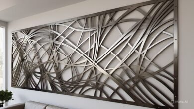 معلم ديكور استيل جدران