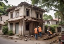 عمال ترميم منازل